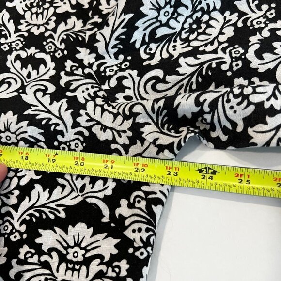 VTG TWEEDS WOMAN White and‎ black Linen blazer Jacket Size M-L (READ) - Picture 5 of 6